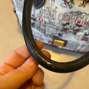 Disney Dooney & Bourke Mickey and Minnie downtown satchel